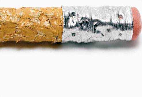 pencil chewing